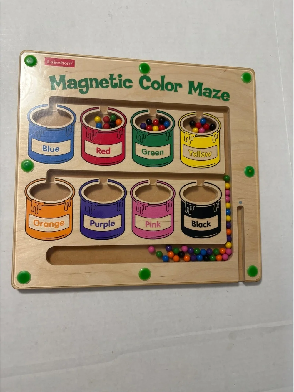 Magnetic color maze- no magnetic pen
